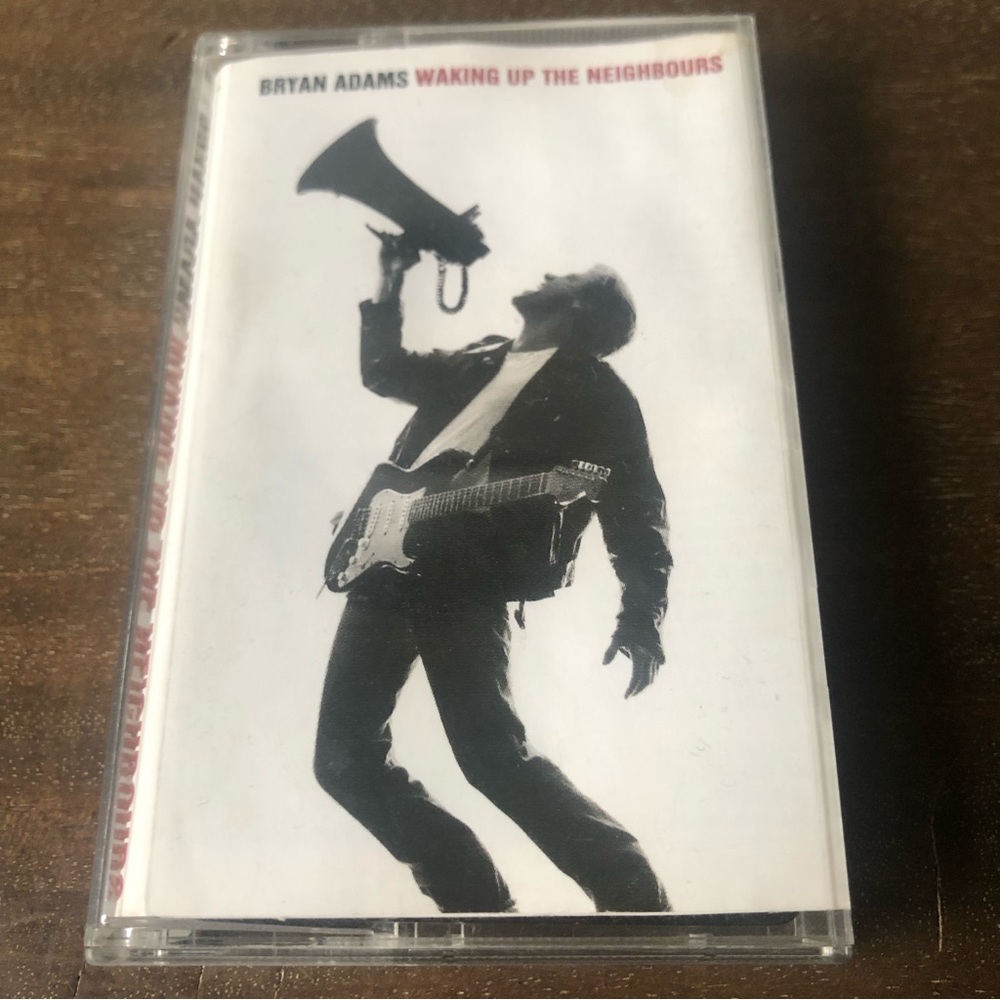 Bryan Adams Vintage Music Cassette Tape